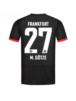 Eintracht Frankfurt Mario Gotze #27 Replika Borta Kläder 2024-25 Kortärmad